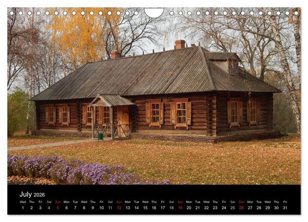 Produktbild: Monuments of Russia 2026 (Wall Calendar 2026 DIN A4 landscape), CALVENDO 12 Month Wall Calendar