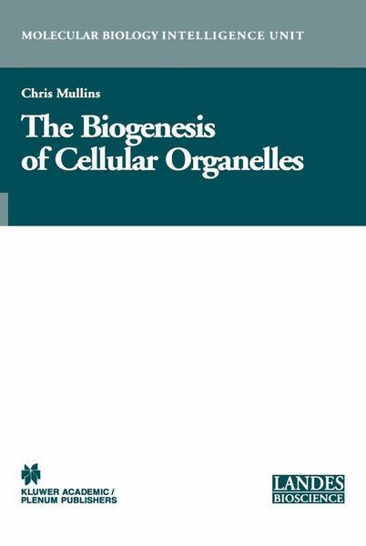 Produktbild: The Biogenesis of Cellular Organelles