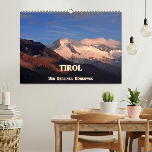 Produktbild: TIROL - Der Berliner H&ouml;henweg (Wandkalender 2026 DIN A2 quer), CALVENDO Monatskalender