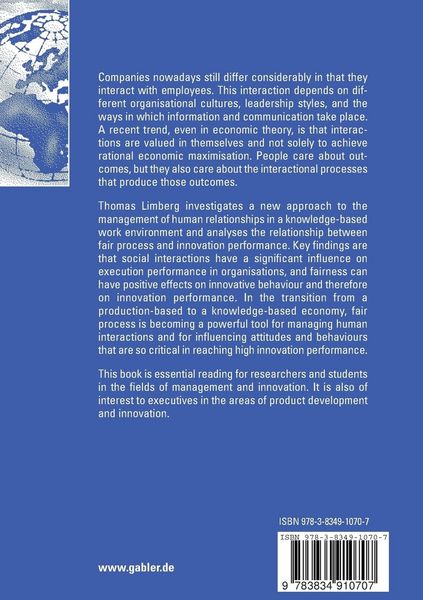 Produktbild: Examining Innovation Management from a Fair Process Perspective