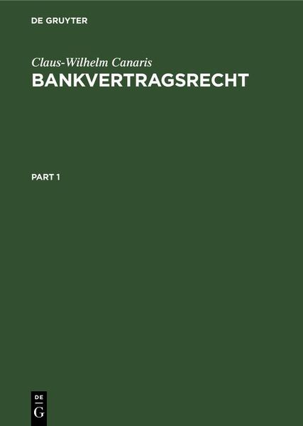 Produktbild: Bankvertragsrecht