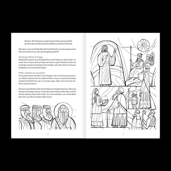 Produktbild: Predigt-Notizbuch f&uuml;r Kinder