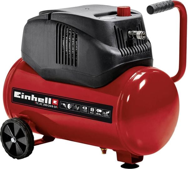 Einhell Druckluft-Kompressor TC-AC 200/24/8 OF 24l 8 bar