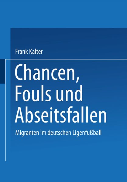 Produktbild: Chancen, Fouls und Abseitsfallen