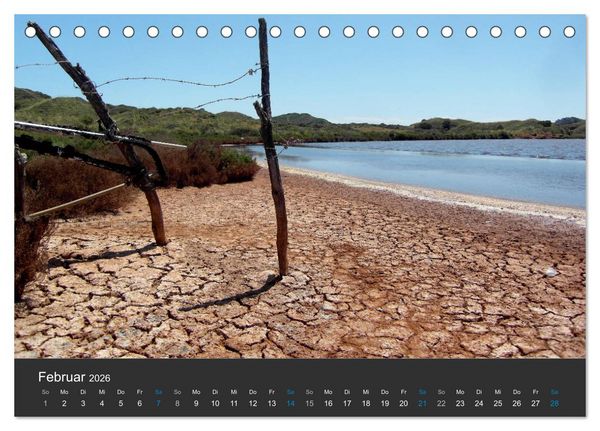 Produktbild: Menorcas unber&uuml;hrte Natur (Tischkalender 2026 DIN A5 quer), CALVENDO Monatskalender