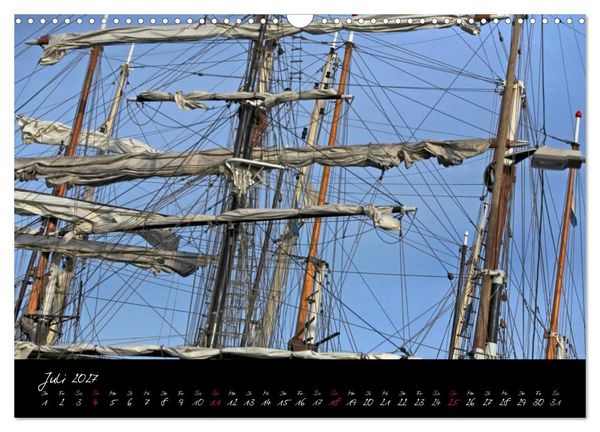 Produktbild: Boote und Schiffe auf Elbe und Ostsee (Wandkalender 2027 DIN A3 quer), CALVENDO Monatskalender