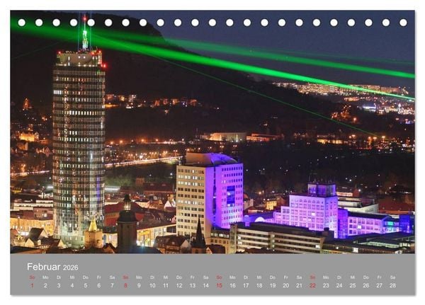 Produktbild: Jena in Th&uuml;ringen (Tischkalender 2026 DIN A5 quer), CALVENDO Monatskalender