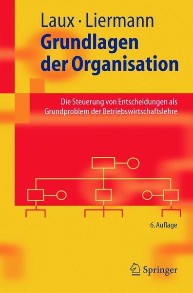 Produktbild: Grundlagen der Organisation