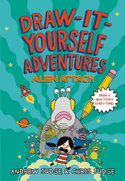 Produktbild: Judge, A: Draw-It-Yourself Adventures: Alien Attack