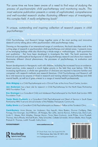 Produktbild: Child Psychotherapy and Research