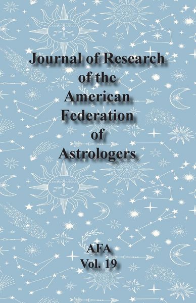 Produktbild: Journal of Research of the American Federation of Astrologers Vol. 19