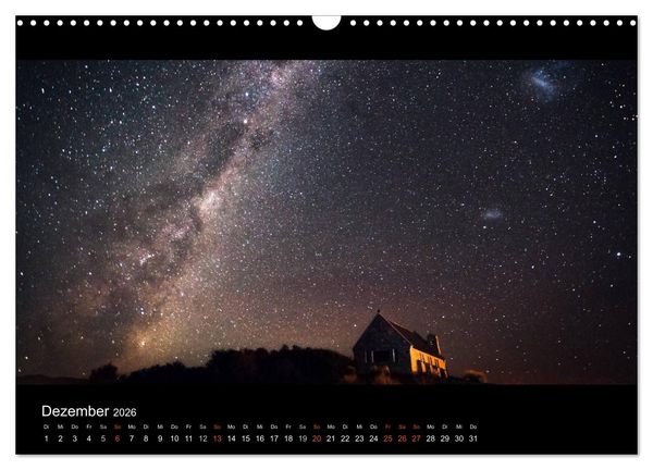 Produktbild: Neuseelands Landschaften (Wandkalender 2026 DIN A3 quer), CALVENDO Monatskalender