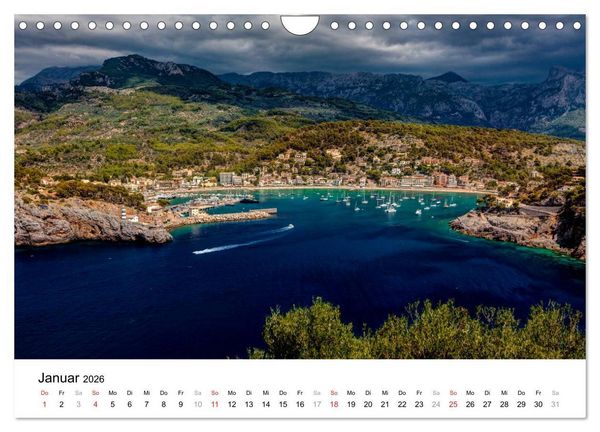 Produktbild: Mallorca - Trauminsel des S&uuml;dens (Wandkalender 2026 DIN A4 quer), CALVENDO Monatskalender