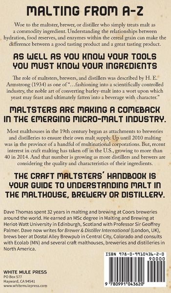 Produktbild: The Craft Maltsters' Handbook