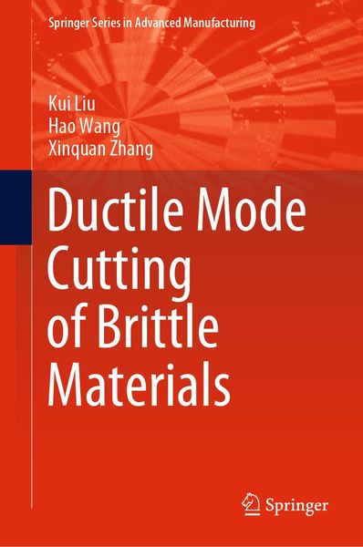 Produktbild: Ductile Mode Cutting of Brittle Materials