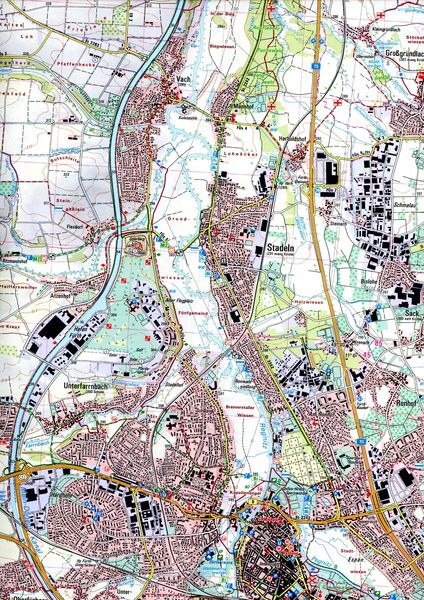 Produktbild: ATK25-G09 N&uuml;rnberg (Amtliche Topographische Karte 1:25000)