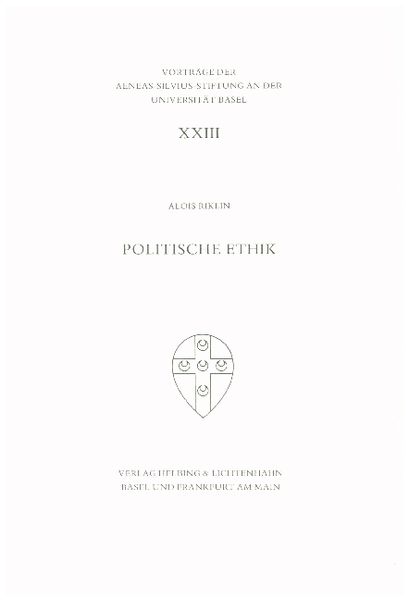 Produktbild: Politische Ethik