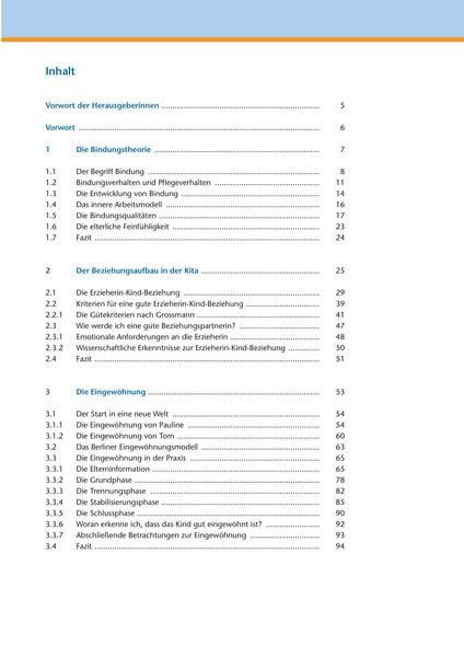 Produktbild: Bindung und Eingew&ouml;hnung von Kleinkindern
