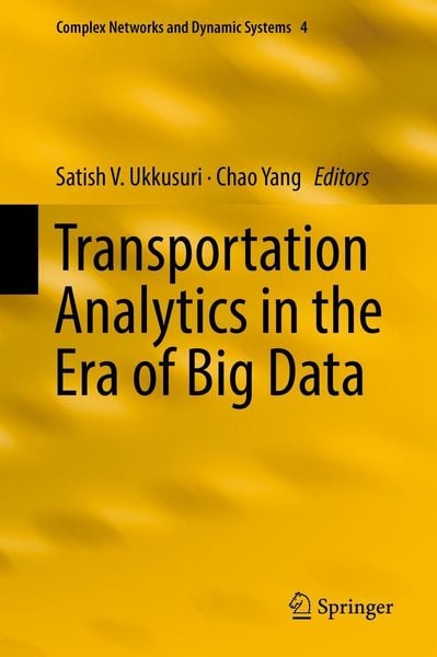 Produktbild: Transportation Analytics in the Era of Big Data