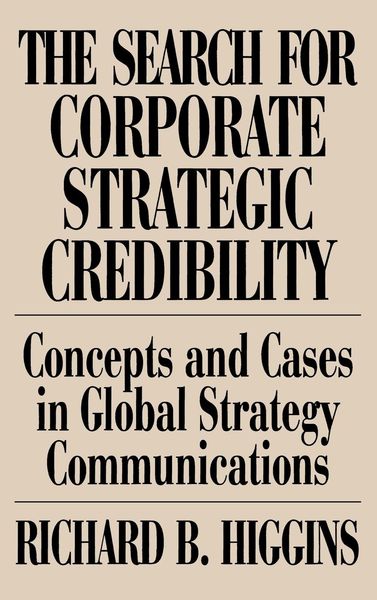 Produktbild: Search for Corporate Strategic Credibility