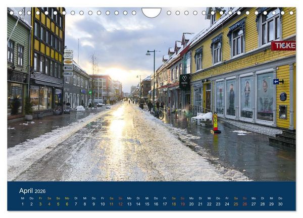 Produktbild: Troms&ouml;, eisiges Nord-Norwegen (Wandkalender 2026 DIN A4 quer), CALVENDO Monatskalender