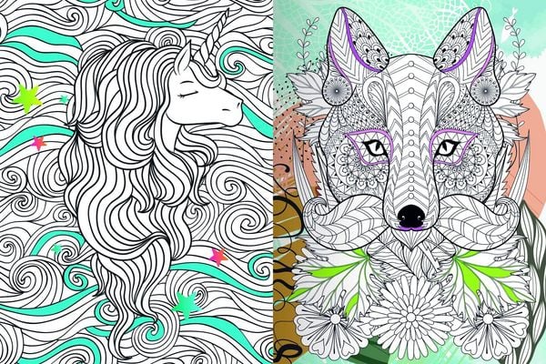 Produktbild: Magic Zen Malbuch - Zaubern&auml;chte
