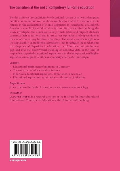 Produktbild: The transition at the end of compulsory full-time education
