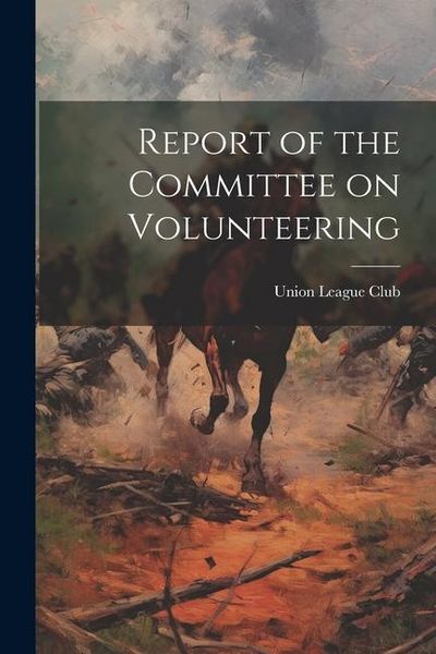Produktbild: Report of the Committee on Volunteering