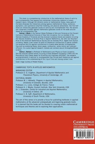Produktbild: Vorticity and Incompressible Flow