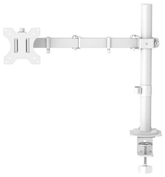 Produktbild: Hama Monitor-Tischhalterung 1 88,9 cm (35") Wei&szlig; Neigbar, H&ouml;henverstellbar, Rotierbar, Schwenkbar