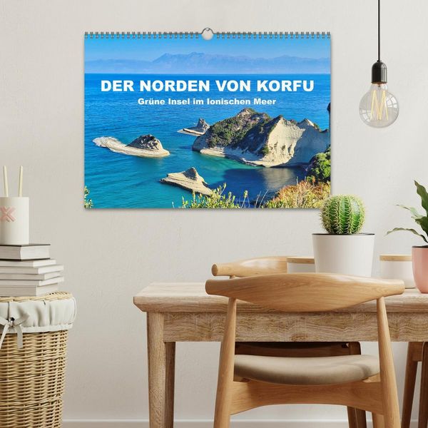 Produktbild: Der Norden von Korfu (Wandkalender 2026 DIN A3 quer), CALVENDO Monatskalender