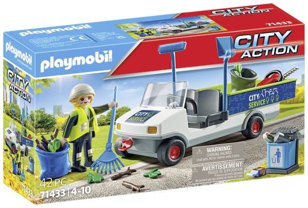 Playmobil® City Action Stadtreinigung mit E-Fahrzeug 71433
