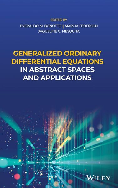 Produktbild: Generalized Ordinary Differential Equations in Abstract Spaces and Applications