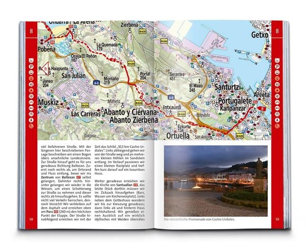 Produktbild: KOMPASS Wanderf&uuml;hrer Jakobsweg Camino del Norte, 36 Etappen mit Extra-Tourenkarte