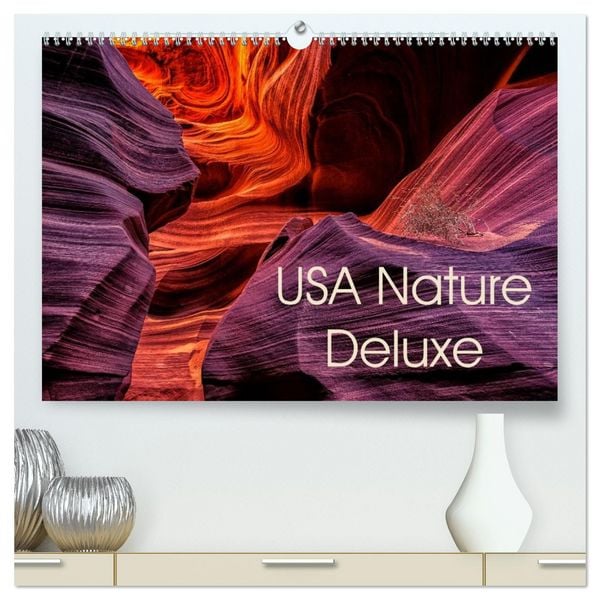Produktbild: USA Nature Deluxe (High Quality Premium Wall Calendar 2026 DIN A2 landscape),CALVENDO 12 Month Wall Calendar
