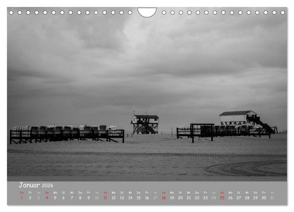 Produktbild: Mein St.Peter-Ording (Wandkalender 2026 DIN A4 quer), CALVENDO Monatskalender