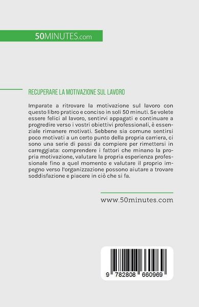 Produktbild: Recuperare la motivazione sul lavoro