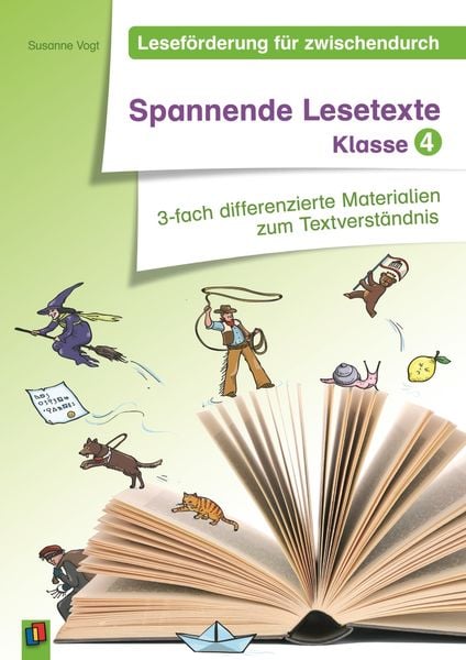 Produktbild: Spannende Lesetexte &ndash; Klasse 4