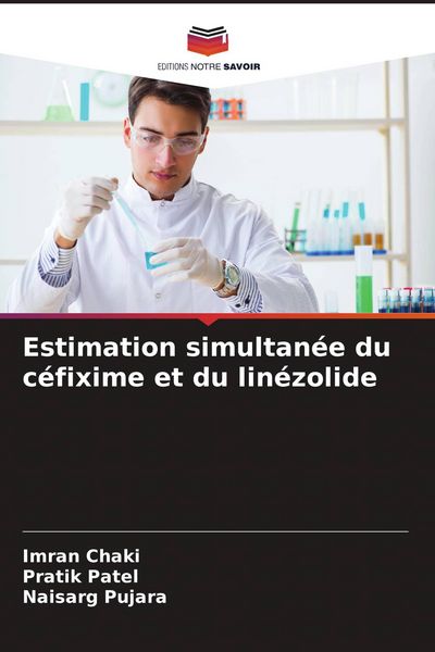Produktbild: Estimation simultan&eacute;e du c&eacute;fixime et du lin&eacute;zolide
