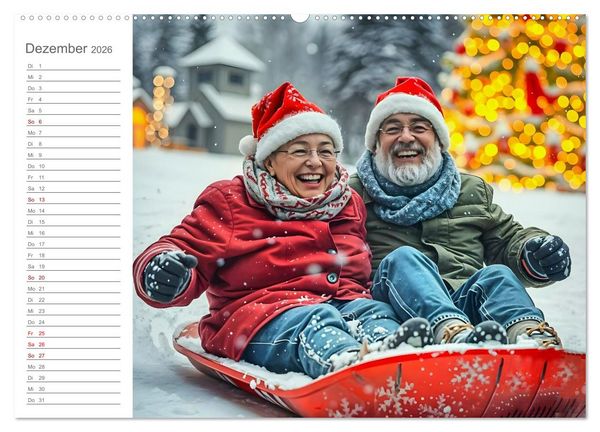 Produktbild: Renten-Turbo. Wenn der Ruhestand erst richtig Fahrt aufnimmt (Wandkalender 2026 DIN A2 quer), CALVENDO Monatskalender