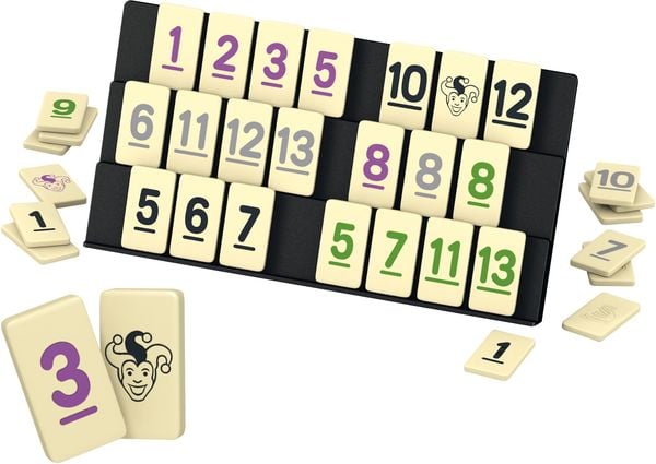 Schmidt Spiele - Classic Line, MyRummy, mit großen Spielfiguren