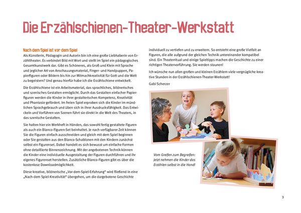 Produktbild: Jesus und die Segnung der Kinder. Erz&auml;hlschienen-Figurenset