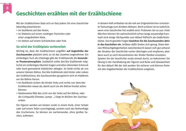Produktbild: Hase und Igel. Erz&auml;hlschienen-Figurenset