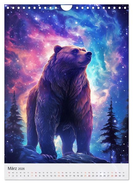 Produktbild: Magische Tierwelt (Wandkalender 2026 DIN A4 hoch), CALVENDO Monatskalender