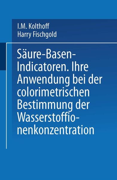 Produktbild: S&auml;ure &mdash; Basen &mdash; Indicatoren