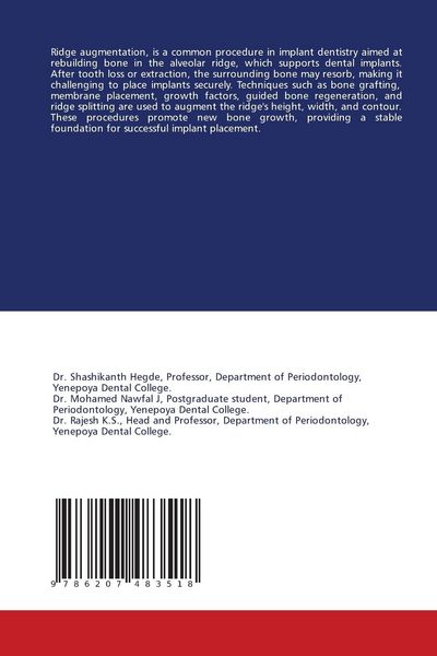 Produktbild: Ridge Enhancement in Implant Therapy
