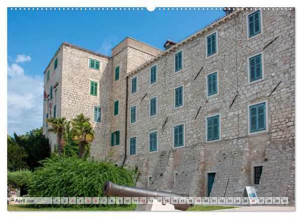 Produktbild: &Scaron;ibenik - Mittelalterliche Metropole in Kroatien (hochwertiger Premium Wandkalender 2026 DIN A2 quer), Kunstdruck in Hochglanz