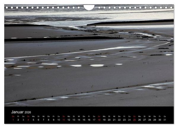 Produktbild: Wattenmeer (Wandkalender 2026 DIN A4 quer), CALVENDO Monatskalender