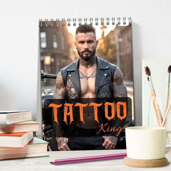 Produktbild: Tattoo Kings (Tischkalender 2026 DIN A5 hoch), CALVENDO Monatskalender