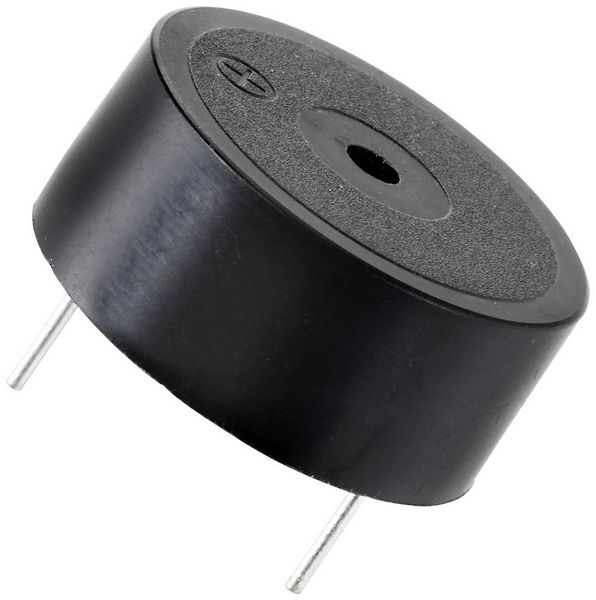 Produktbild: TRU COMPONENTS TC-10475824 Piezo-Signalgeber Ger&auml;usch-Entwicklung: 80 dB Spannung: 12 V/DC Dauerton 1 St.
